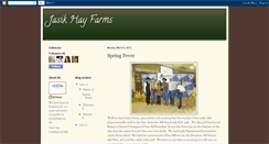 Desktop Screenshot of jasikhayfarms.blogspot.com