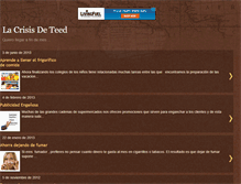 Tablet Screenshot of mundodeteed.blogspot.com