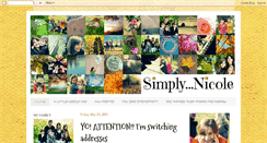 Desktop Screenshot of nicolelinda11.blogspot.com