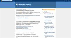 Desktop Screenshot of madleninsurance.blogspot.com