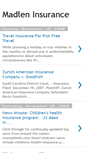 Mobile Screenshot of madleninsurance.blogspot.com