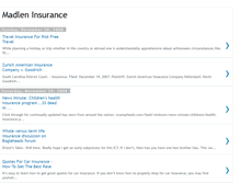 Tablet Screenshot of madleninsurance.blogspot.com