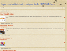 Tablet Screenshot of collectivitesictomouest.blogspot.com