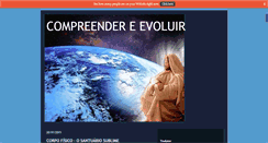 Desktop Screenshot of compreendereevoluir.blogspot.com