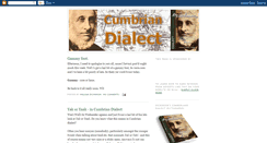 Desktop Screenshot of cumbriadialect.blogspot.com