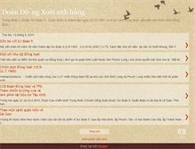 Tablet Screenshot of doandongxoai.blogspot.com