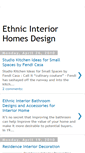 Mobile Screenshot of ethnicinteriorhomesdesign.blogspot.com