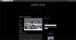 Desktop Screenshot of jaguars-news.blogspot.com