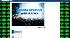 Desktop Screenshot of kosmikstation.blogspot.com