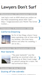 Mobile Screenshot of lawyers-dont-surf.blogspot.com