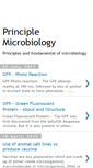 Mobile Screenshot of principlemicrobiology.blogspot.com