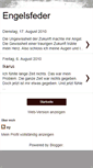 Mobile Screenshot of engelsfeder.blogspot.com