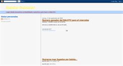 Desktop Screenshot of ganabaloto.blogspot.com
