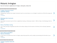 Tablet Screenshot of historicirvington.blogspot.com