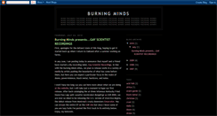 Desktop Screenshot of burning-minds.blogspot.com
