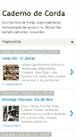 Mobile Screenshot of cadernodecorda.blogspot.com