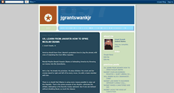 Desktop Screenshot of jgrantswankjr.blogspot.com