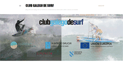 Desktop Screenshot of clubgalegodesurf.blogspot.com