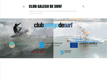 Tablet Screenshot of clubgalegodesurf.blogspot.com