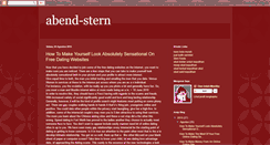 Desktop Screenshot of abend-stern.blogspot.com