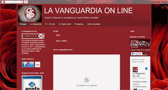 Desktop Screenshot of lavanguardiaonline.blogspot.com