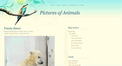 Desktop Screenshot of mypicturesofanimals.blogspot.com