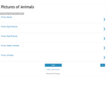 Tablet Screenshot of mypicturesofanimals.blogspot.com