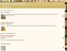 Tablet Screenshot of kim-educacionyaprendizaje.blogspot.com