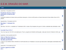 Tablet Screenshot of dragaodomarmucuripe.blogspot.com