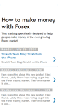 Mobile Screenshot of make-money-with-forex-fast.blogspot.com