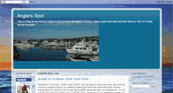 Desktop Screenshot of fishinganglers.blogspot.com