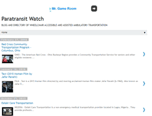 Tablet Screenshot of paratransitwatch.blogspot.com