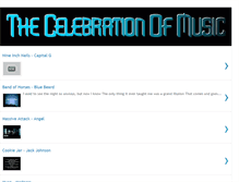 Tablet Screenshot of celebratemusic.blogspot.com