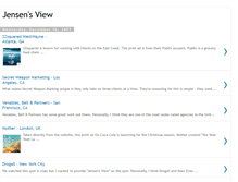 Tablet Screenshot of jensensview.blogspot.com