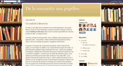 Desktop Screenshot of delamarmitteauxpapilles.blogspot.com