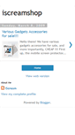 Mobile Screenshot of i-screamshop.blogspot.com