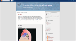 Desktop Screenshot of nhanaesthesia.blogspot.com