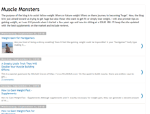 Tablet Screenshot of musclemonsters.blogspot.com