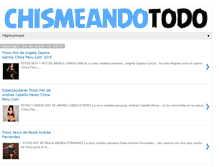 Tablet Screenshot of chismeandotodo.blogspot.com