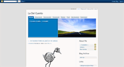 Desktop Screenshot of ladelcuento.blogspot.com