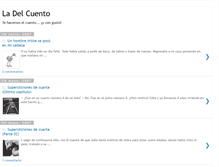 Tablet Screenshot of ladelcuento.blogspot.com