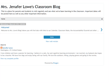 Tablet Screenshot of mrsjlowe.blogspot.com