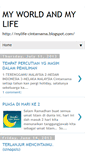 Mobile Screenshot of mylife-cintamama.blogspot.com