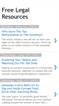 Mobile Screenshot of freelegalresources.blogspot.com