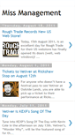 Mobile Screenshot of miss-management-music.blogspot.com