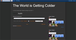 Desktop Screenshot of coolingclimate.blogspot.com