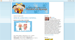 Desktop Screenshot of hopekids-esperanca.blogspot.com