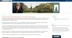 Desktop Screenshot of brooklyncollegedentistlecture.blogspot.com