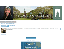 Tablet Screenshot of brooklyncollegedentistlecture.blogspot.com