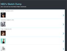 Tablet Screenshot of nelsonsketches.blogspot.com